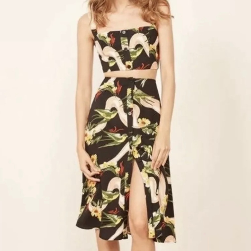 Reformation Parrot Bird of Paradise 2 Piece Set